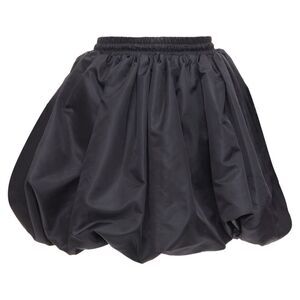 David Koma nylon bubble drawstring puffball skirt